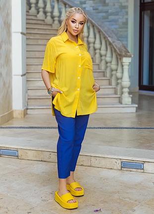 Яркие рубашки в цветах