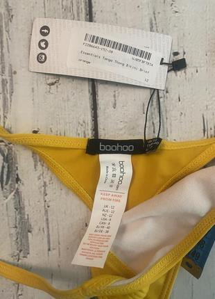 Boohoo плавки низ купальник трусы бикини стринги быки стринги7 фото