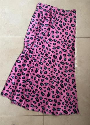 Трендова юбка в леопардовий принт