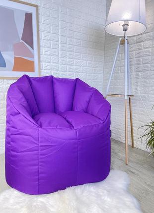 Бескаркасное кресло милан tia-sport, цвет бежевый - 3636 фото