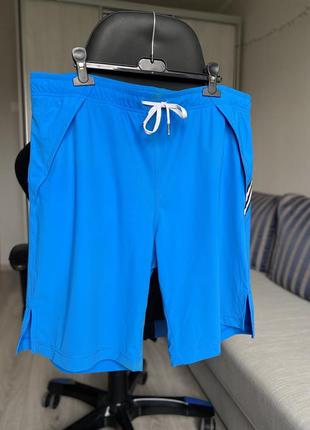 Спортивные шорты adidas yohji yamamoto y-3 синие1 фото