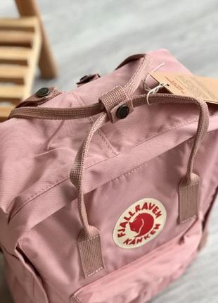 Fjallraven kanken classic 16l женский рюкзак канкен розовый цвет (16 литров)3 фото