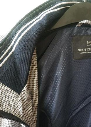 Мужская легкая куртка ветровка бомбер scotch&soda amsterdam couture оригинал6 фото