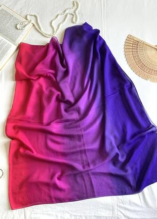 Яркий пляжный платок-парео-спидница (универсальный размер)1 фото