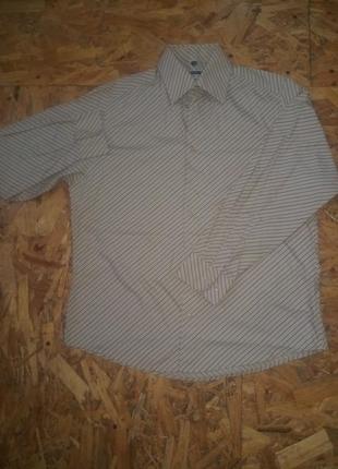 Котонова рубашка сорочка angelo litrico