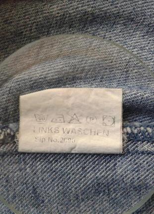 Брендовая джинсовая куртка рубашка пиджак жакет френч tramontana10 фото