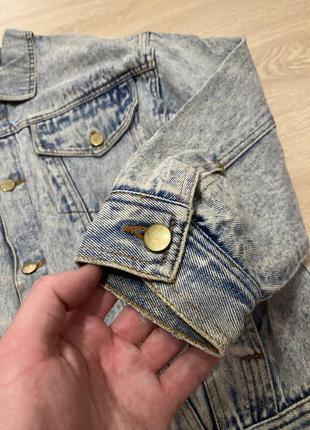 Куртка джинсовая винтаж megadeth metallica ausa5 фото