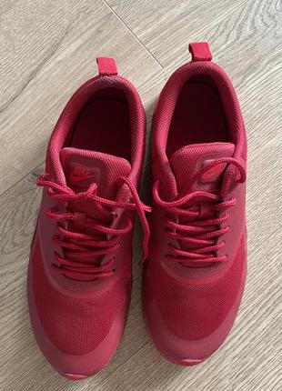 Nike кроссовки красные спорт air
