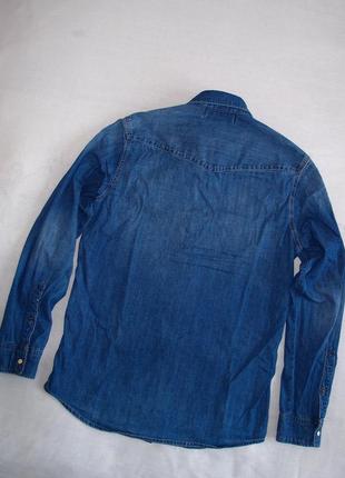 Рубашка джинсовая h&amp;m оригинал2 фото