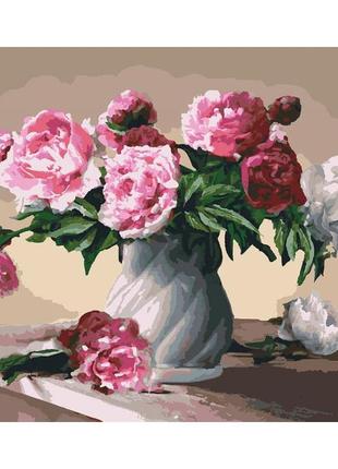 Картина по номерам букеты "цветы любви"kho30 х 40 х 50 см картина цветы по номерам melmil