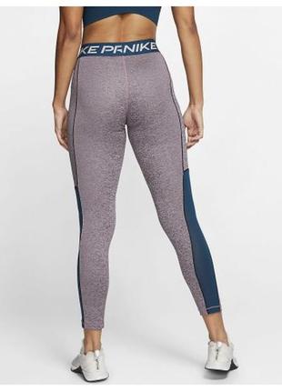 Женские лосины тайтсы леггинсы nike pro tights space dye. новые, оригинал!2 фото