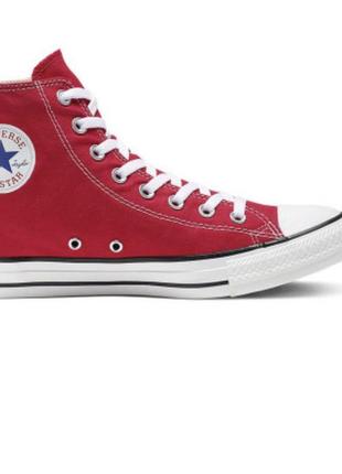 Кеды converse chuck taylor all star hi red кеды