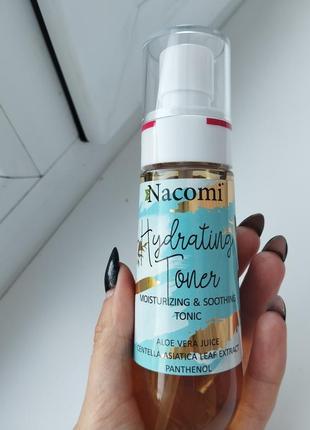 Nacomi toner тоник для увлажнения и смягчения 80мл