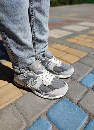 Стильные женские кроссовки ню беланс new balance серые/лето,весная,осень/ женская обувь5 фото