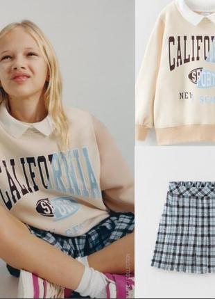 Спідниця шорти zara юбка бермуди