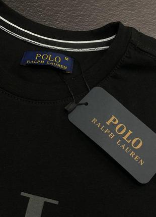 💜 шикарный мужской летний костюм 💜 футболка + шорты "polo ralph lauren"💜2 фото