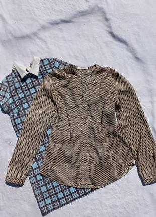 Шикарная блуза promod с рукавами1 фото