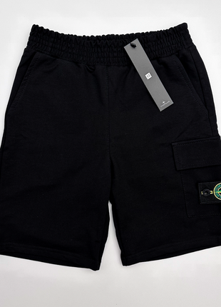 Новинка шорти в стилі stone island преміум якість