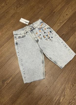 Бермуды джинсовые новые турция