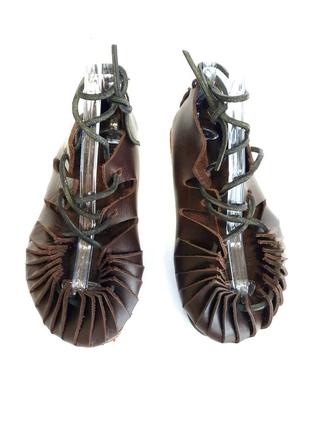 New fehion римскме сандали в этно стиле ручная работа5 фото