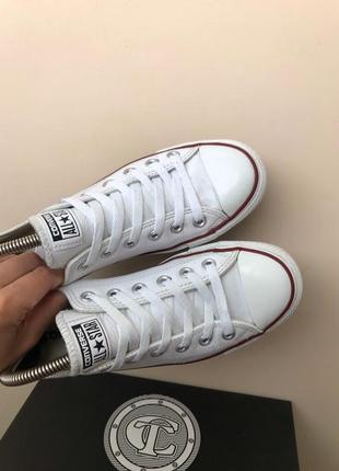 Кожаные кеды converse taylor all star4 фото