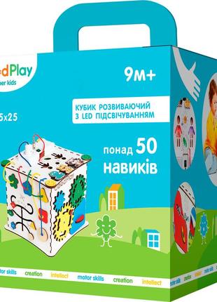 Розвивальна іграшка good play бізікуб (k009)5 фото