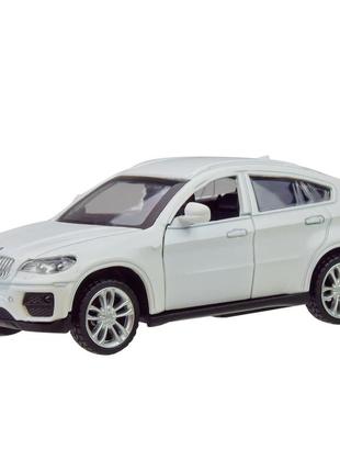 Автомодель автопром bmw x6 біла 1:43 (4306/4306-3)