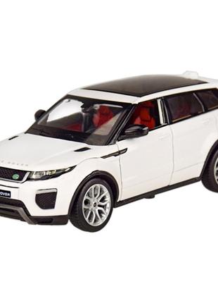 Автомодель автопром 2017 range rover evoque hse біла 1:24 (68258a/68258a-2)