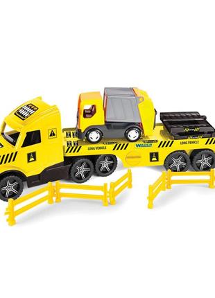 Машинка wader magic truck technic евакуатор зі сміттєвозом (36440)1 фото