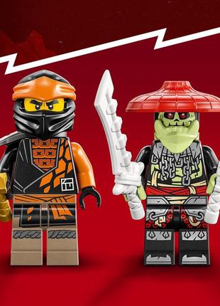 Конструктор lego ninjago земляний дракон коула evo (71782)7 фото