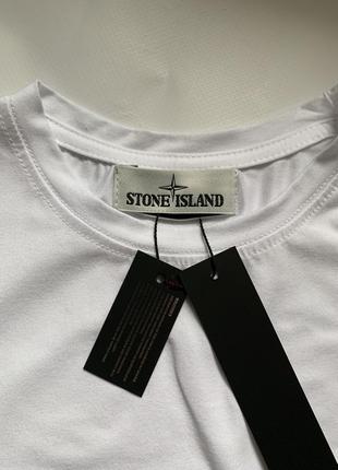 Футболка stone island patch program t shirt патч програм9 фото