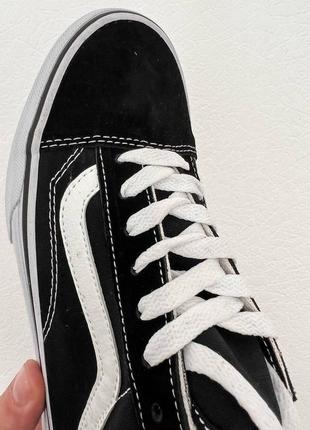 Замшевые, черные кеды vans old skool, натуральная замша, наложенный платеж3 фото