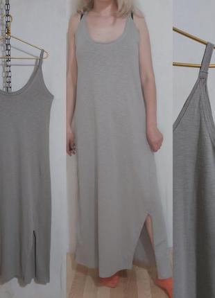 Платье сарафан макси с разрезом 10 days amsterdam