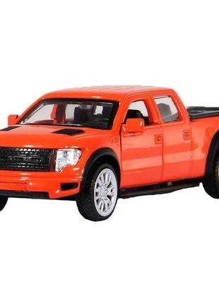 Автомодель technodrive ford f-150 svt raptor помаранчевий (250262)