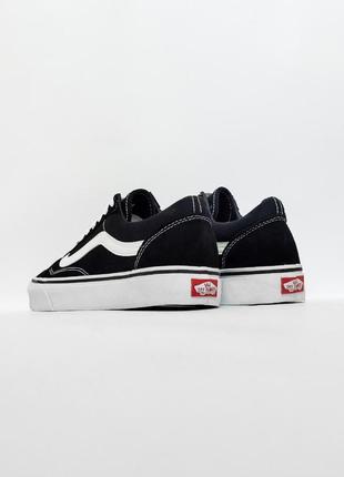 Замшевые, черные кеды vans old skool, натуральная замша, наложенный платеж6 фото