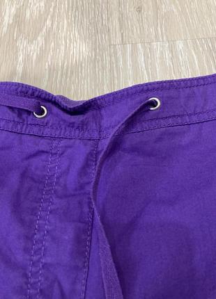 Летние бриджи капри штаны большого размера 100% хлопок2 фото