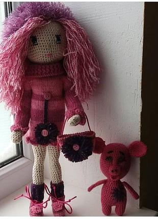 Лялька амігурумі handmade 2