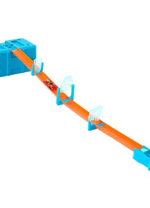 Трек hot wheels track builder льодове зіткнення (hkx40)1 фото