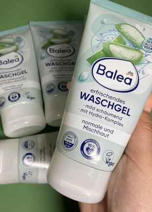 Balea гель для умывания с алоэ для жирной кожи waschgel