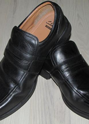 Оригінальні чоловічі шкіряні туфлі clarks (cushion cell) 44.5р. (29 см.) (супер ціна!!!)