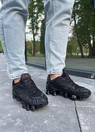 Nike shox tl black5 фото