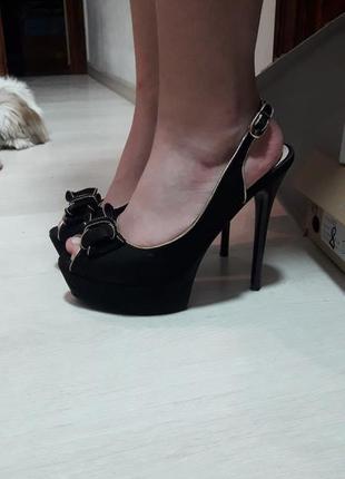 Нарядные туфли босоножки ladies shoes4 фото