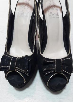 Нарядные туфли босоножки ladies shoes