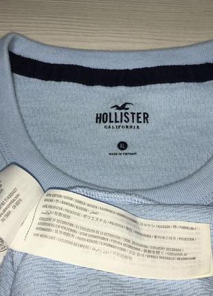 Hollister фирменная мужская мягкая футболка лонг типа marks &amp; spencer4 фото