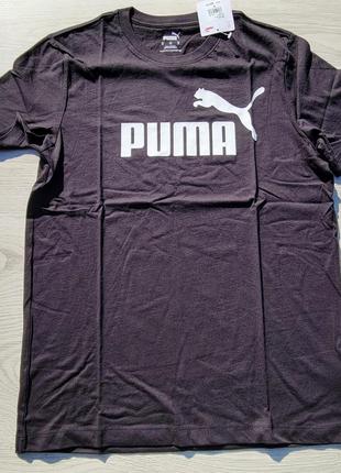 Чоловіча футболка puma чорна розміри m та l в наявності