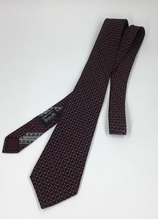 Мужской классический галстук lanvin paris1 фото