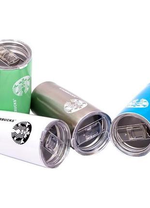 Термостакан starbucks 500 мл 17*8,5*7см прозрачная крышка