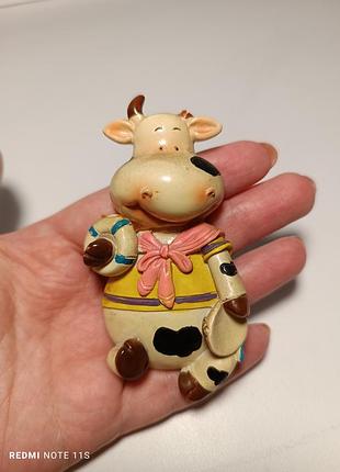 Магнит коровка