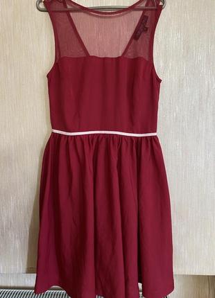 Сукня червона topshop