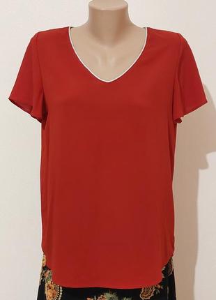 Красная блуза 48-50 размера